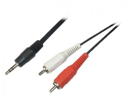 3.5MM TO 2RCA CABLE