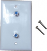 DUAL F WALL PLATE